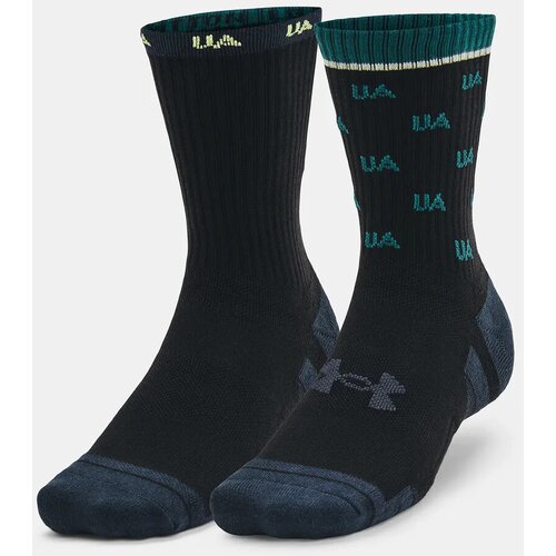 Under Armour Perf Cotton Nov 2pk Mid Socks Slike