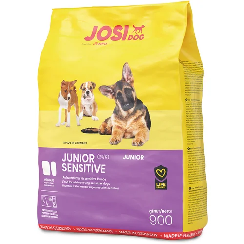 JosiDog Junior Sensitive - 5 x 900 g