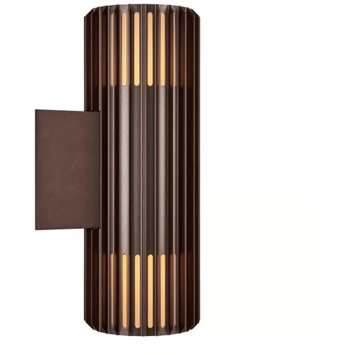 Nordlux Spolja&amp;scaron;nje zidno svetlo ALUDRA 2xE27/15W/230V IP54 smeđa Slike