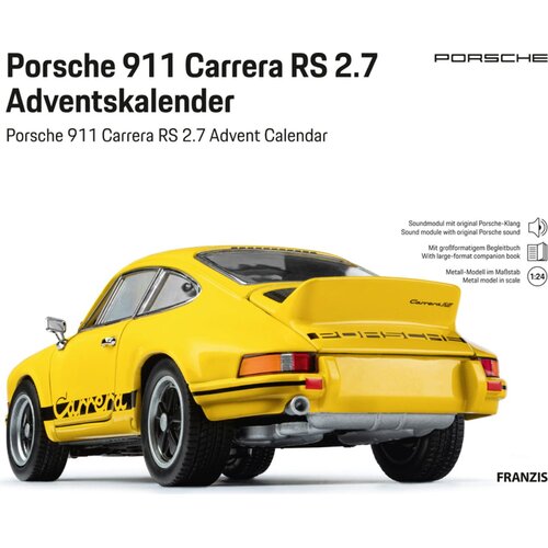Franzis Porsche 911 Carrera RS Adventskalender 1:24 - 1 kos. Cene