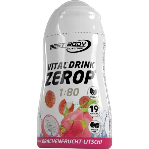 Best Body Nutrition Vital Drink ZEROP&reg; Squeeze - Dragon Fruit-Lychee Cijene