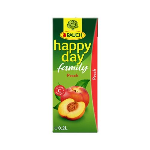 Rauch sok happy day family breskva 0.2L Slike