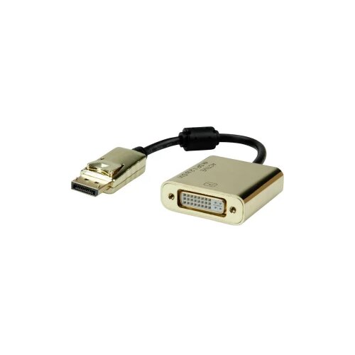 Roline DisplayPort priključni kabel 0.15 m 12.88.3175 crna/zlatna [1x muški konektor displayport - 1x ženski konektor d Cijene