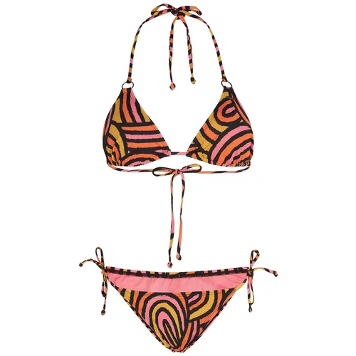 O'neill Bikini 'Capri Bondey' rumena / oranžna / roza / črna