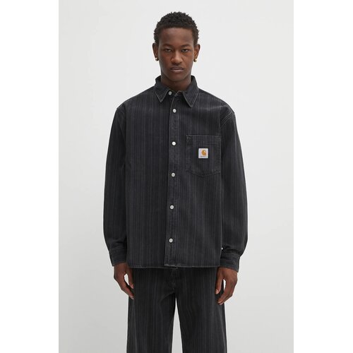 Carhartt WIP Rylan Jac Srajca rylan stripe / blk stn wsh Cene