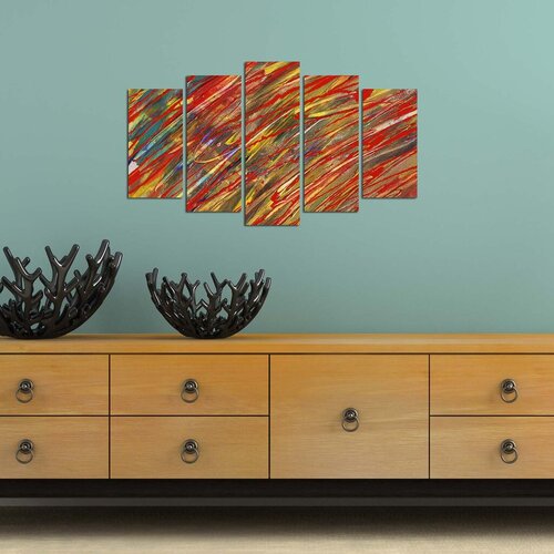 Wallity Set Slika 5YBMDF-02, 5 Delova Cene