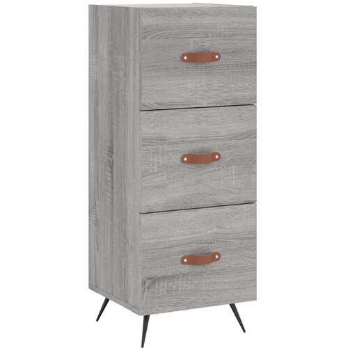Maison Chic Komoda - Predalnik siva sonoma 34,5x34x90 cm inženirski les, (21716814) Slike