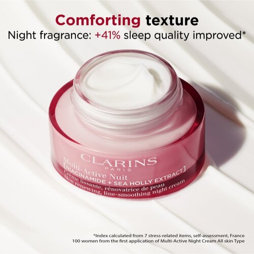 Clarins Multi-Active Night Cream All Skin Types obnovitvena nočna krema za vse tipe kože 50 ml za ženske Slike