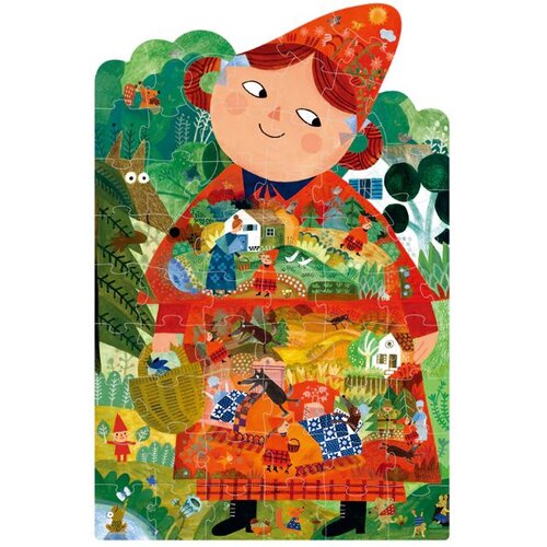Mideer umjetničke puzzle - Crvenkapica Slike