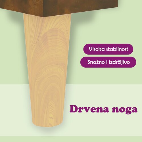  Noćni ormarić dimljeni hrast 40 x 40 x 66 cm konstruirano drvo Slike