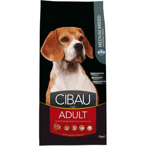 Cibau Hrana za pse Medium Adult, Piletina - 12 kg Cene