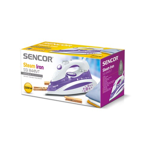 Sencor SSI 8441VT parni likalnik, vijoličen Slike