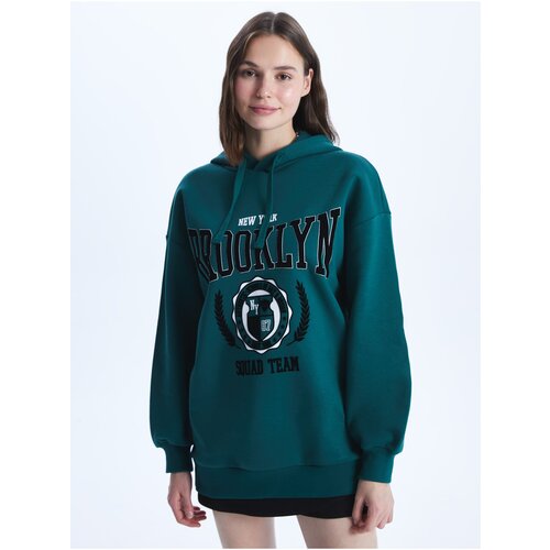 LC Waikiki Printed Long Sleeve Oversize Women&amp;#039;s Hoodie Slike