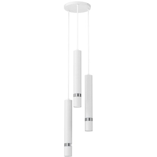  Visilica na sajli JOKER 3xGU10/8W/230V bela/sjajni hrom Cene