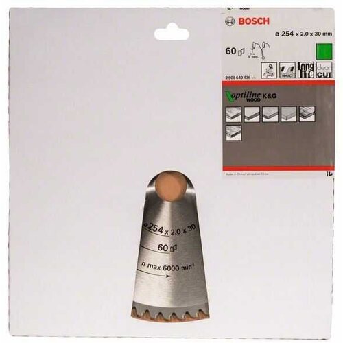 Bosch List kružne pile Optiline Drvo Slike