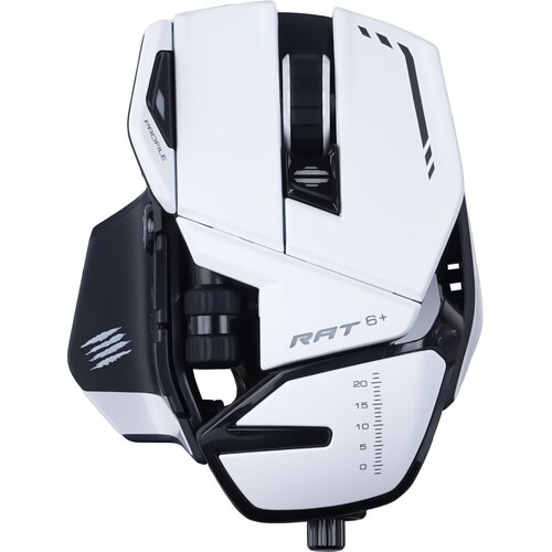 MADCATZ R.A.T. 6+ Gaming Mouse White Slike