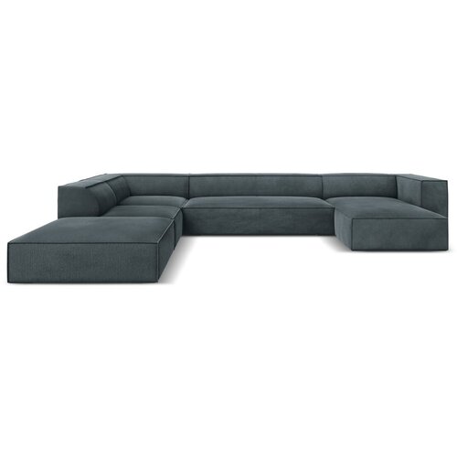 Windsor &amp;amp; Co Sofas Kutna garnitura (lijevi kut) u petrolej-sivoj boji Madame - Slike