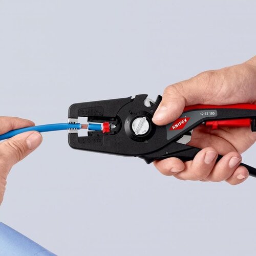Knipex kle&amp;scaron;ta za skidanje izolacije preci strip 16 12 52 195 sb Slike