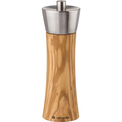 Zassenhaus pepper mill Augsburg Olive Wood, 18 cm Slike