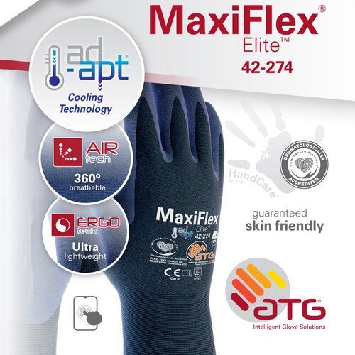 ATG rukavica MaxiFlex Elite AD-APT Slike