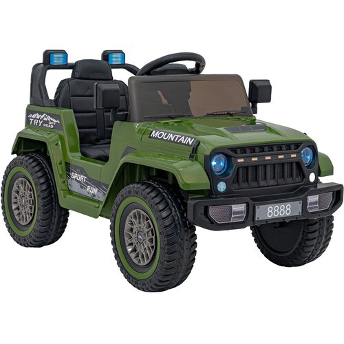  Avto na akumulator Off Road MOUNTAIN - zeleni Slike
