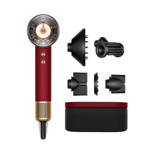 Dyson Supersonic Nural Red Velvet/Gold Straight+Wavy HD16 493117 fen za kosu Cene