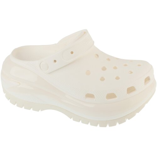 Crocs Nogavice Classic Crush Clog Bela Slike
