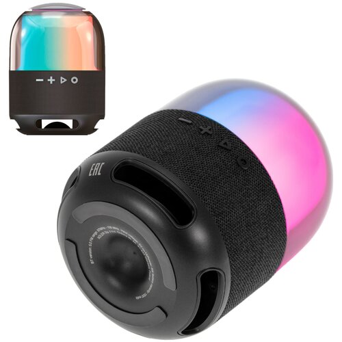  Aku. 1500mAh LED RGB prenosni bluetooth 5.0 zvočnik USB FM radio črn Cene