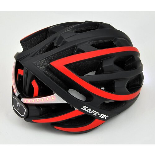 Safe-Tec TYR crna crvena XL (61 cm - 63 cm) Slike