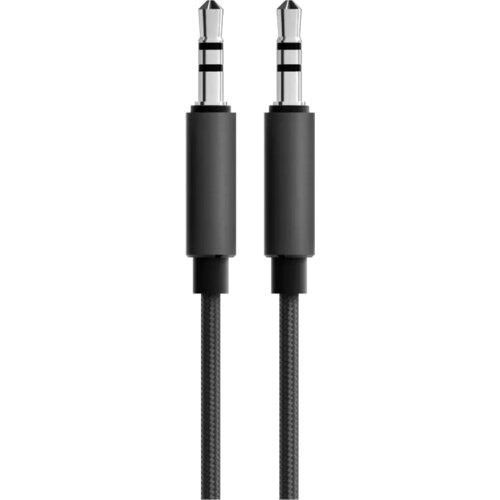 Fabric audio cable Black Cijene