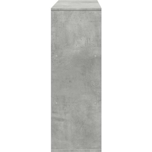 VidaXL Ormarić za knjige / sobna pregrada boja betona 100x33x94,5 cm Slike