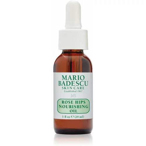 Mario Badescu Rose Hips Nourishing Oil antioksidantni oljni serum za obraz s šipkovim oljem 29 ml
