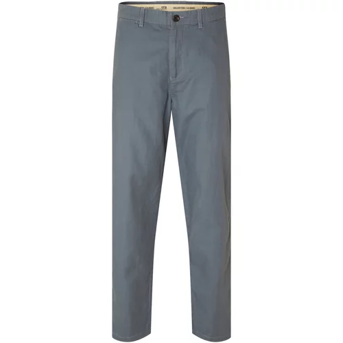 Selected Homme Chino hlače bazaltno siva