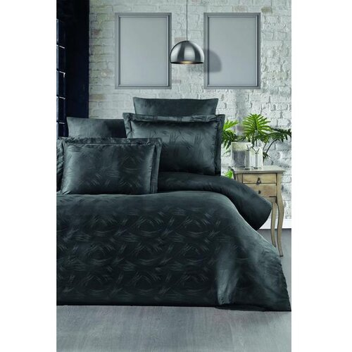 Posteljina SATEN JAKARLI PIERRE CARDIN ALA ANTRACIT Slike