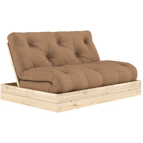 Karup Design Rjava raztegljiva sedežna garnitura 145 cm Flip &amp;ndash; Slike