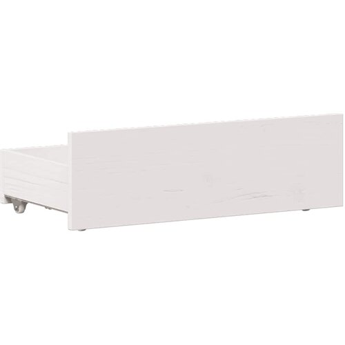  Okvir kreveta bez madraca s uzglavljem 75 x 190 cm od borovine Slike