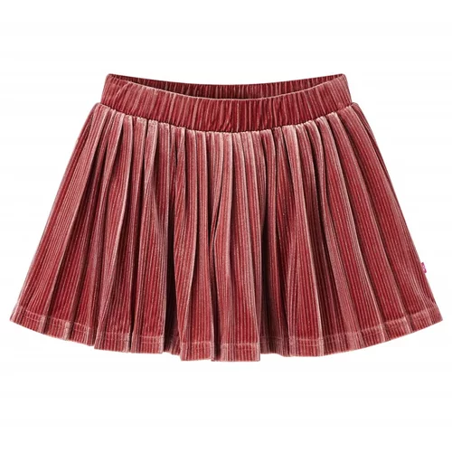  Dječja plisirana suknja srednje ružičasta 128