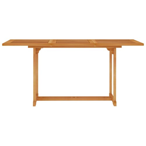 Vrtni stol 150 x 90 x 75 cm od masivne tikovine Slike