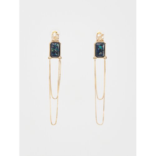 Reserved earrings - večbarvno Cene