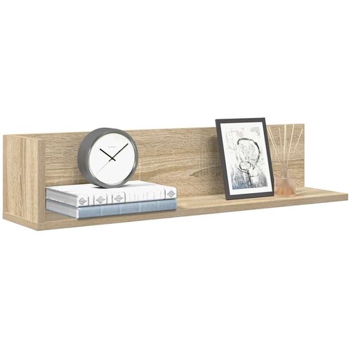 vidaXL Stenske police 2 kosa sonoma hrast 75x16,5x16,5 cm inž. les Cene