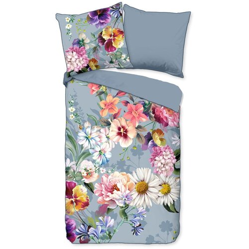 Descanso siva posteljina od organskog pamuka Sunflower, 200 x 220 cm Slike