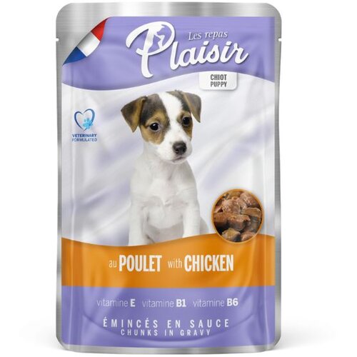 Plaisir sos za pse junior-piletina 100 g Cene