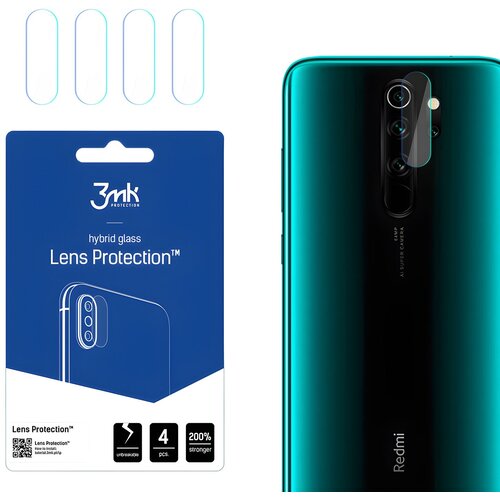  4x Staklo za kameru 3mk za Xiaomi Redmi Note 8 Pro - Prozirna KP23359 Cene