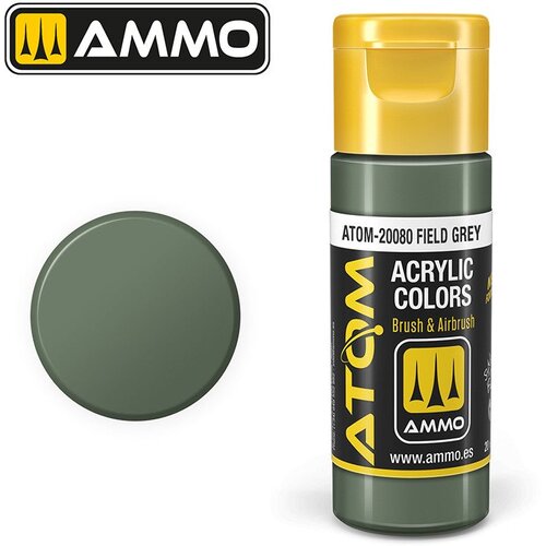 AMMO by MIG Jimenez atom color field grey FS34097 (poljsko siva boja) Cene
