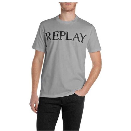Replay muška logo majica RM3099 {2660}093 Slike