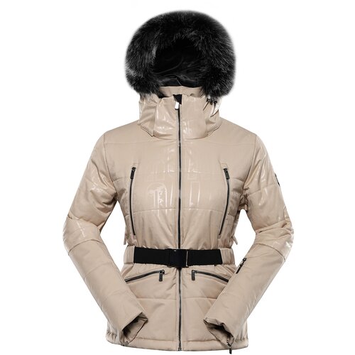 Alpine pro Women's ski jacket with ptx snow membrane DAMA white pepper Cijene