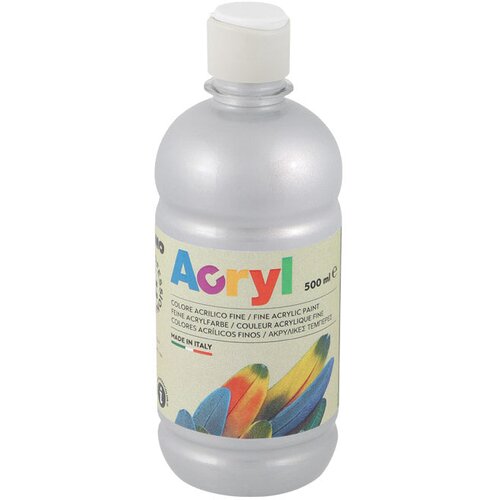 Boja akrilna 500ml cmp.4003ta500910 srebrna Slike