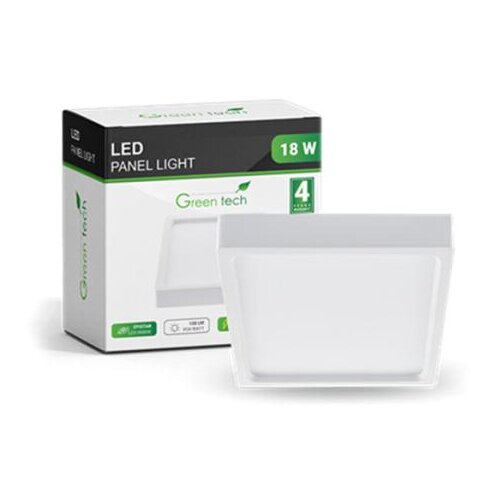 Greentech LED panel 18W 4200K (CX-S02-18NW) Cene