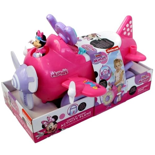 Kiddieland Guralica avion sa zvukom i svijetlom Minnie 050906, Roza Slike