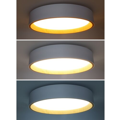 Solight WO8017 - prigu&amp;scaron;iva LED stropna svetiljka LARIOS LED/48W/230V + daljinski upravljač, prečnik 39 cm, bela Slike